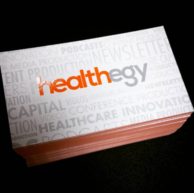 Healthegy Business Card Branding