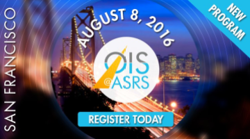 OIS Branding for multiple events in 2016 – Digital AD for OIS@ASRS in San Francisco