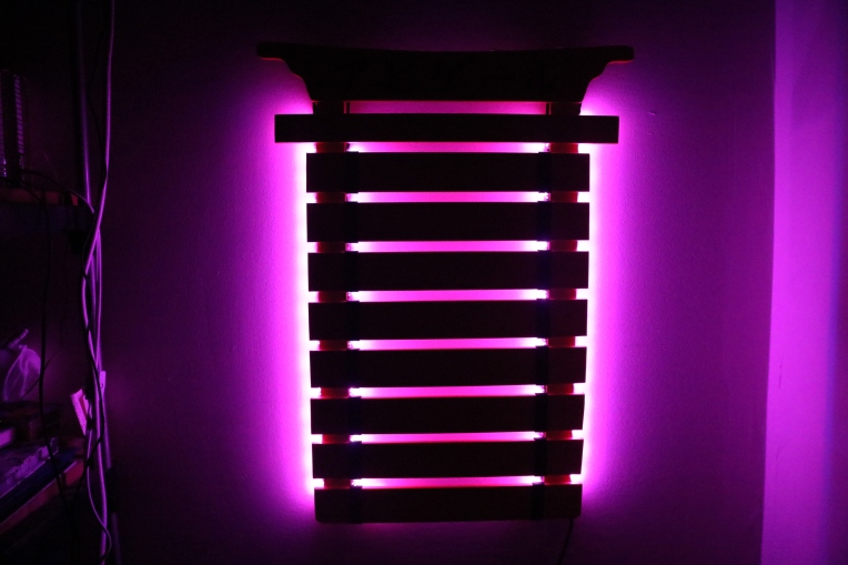 Laser-Engraved-Wooden-Karate-Belt-Holder-LED-Lights-Pink